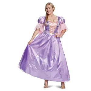 Women's Plus Size Tangled Deluxe Rapunzel Costume