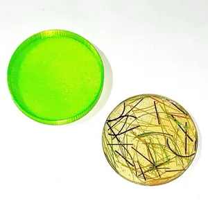 Reusable Fake Hair Picky Pad - Green Picking Pad for Stress Anxiety and Fidgeting with Unique Design