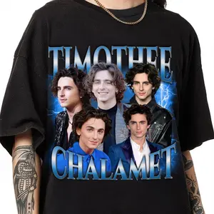 Timothee Chalamet Vintage Style Shirt, Timothee Chalamet Retro Hoodie, Timothee Chalamet Sweatshirt, Gift For Women and Man Unisex Shirt HRY59K