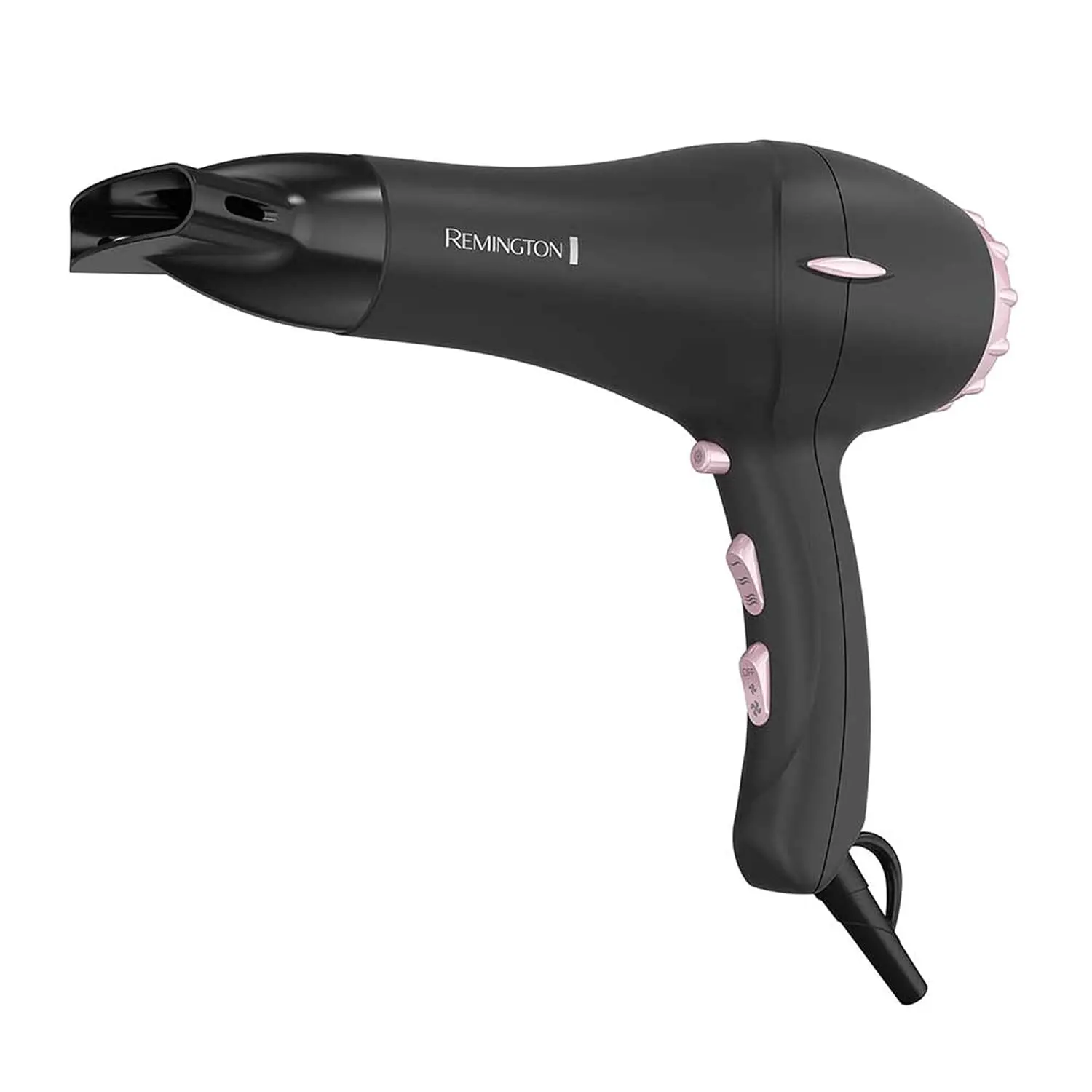 Remington Pro Pearl Ceramic Hair Dryer, 1875W, 3 Heat + 2 Speed | Professional AC Motor for Fast Drying, Cool Shot Feature, Diffuser and Concentrator Included, Pearl Ceramic for Smooth Hair