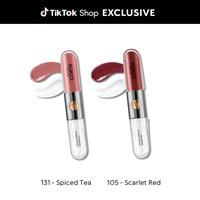 105 Scarlet Red + 131 Spiced Tea