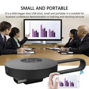 Wireless TV Stick Video Receiver Portable 1080P TV HD WIFI Dongle Adapter For Android/iOS TV Box Computer Live Screen Projector