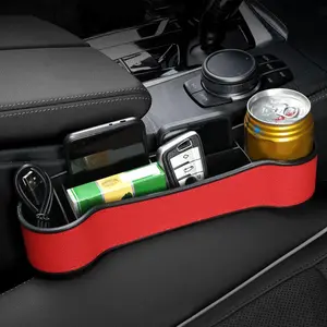 Car Seat Slit Storage Box, Car Seat Slit Organizer, Slit Filler Holder for Wallet Phone Key, Car Interior Storage Accessories
