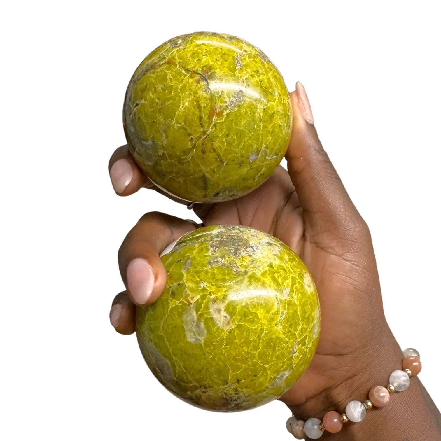Green Opal Sphere