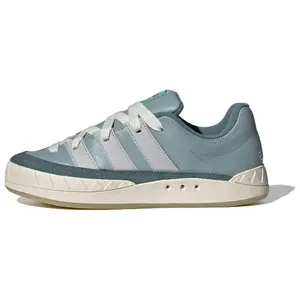 Adidas Originals Adimatic Comfortable Durable Slip-Resistant Low-Top Skate Shoes for Men and Women in Blue