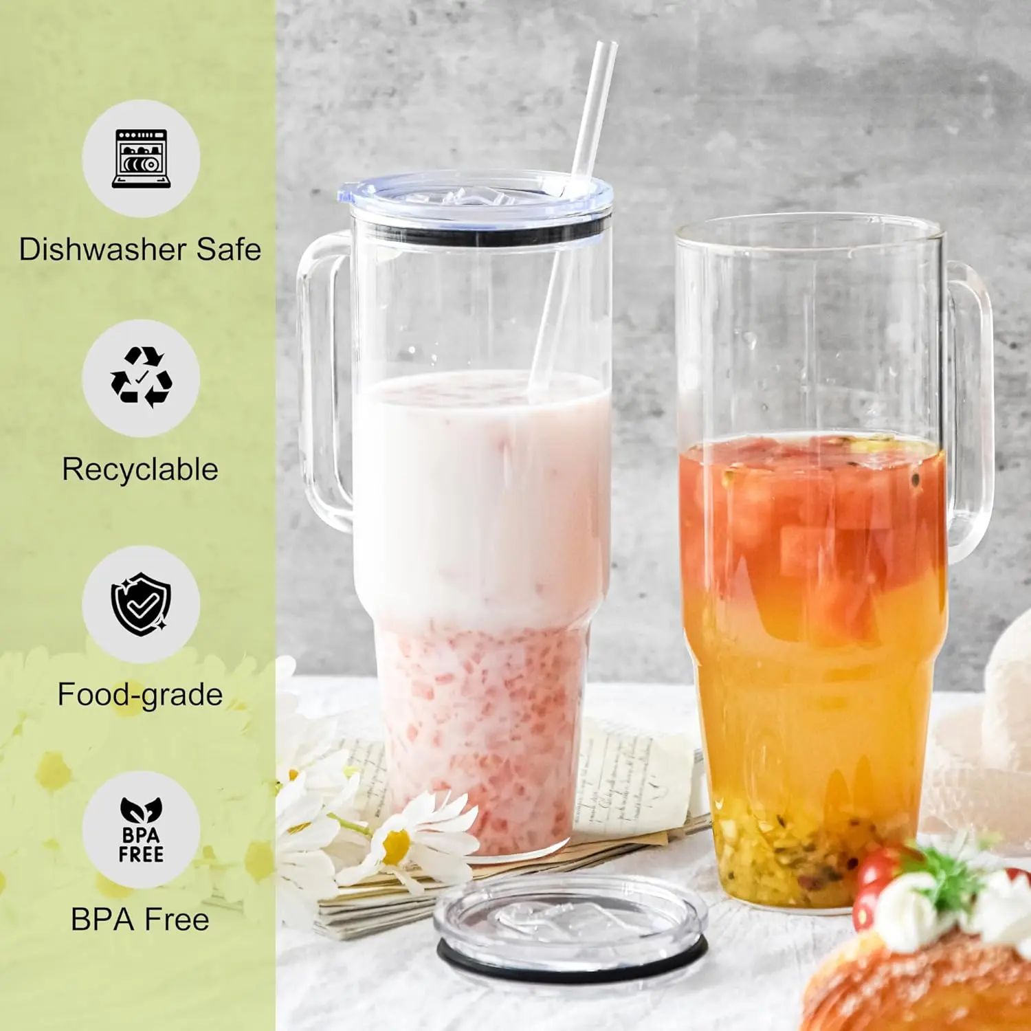buy disposable coffee cups Après Ski Holiday Disposable Travel Cups | 12 ct | 16 oz main image 0