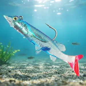 Glow in the Dark Fishing Lures Kit: High-Reflection Soft Baits for Fresh & Saltwater. Lifelike Swimming Action Design, Targets Bass, Trout, Perch & Tilapia. Silicone Artificial Lures for Outdoor Fishing Gear.