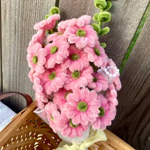 Pipe cleaner flowers