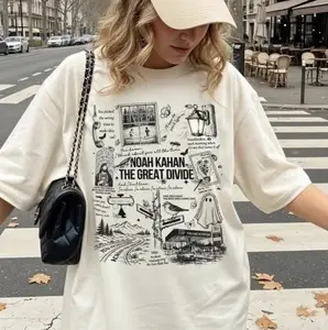 The Divide Tour NK Vintage Shirt, Indie Folk Collage Graphic Shirt, Noah Country Music Concert, Noah The Great Divide Shirt, Classic Cotton Shirt For Men And Women, Full Colors, Full Sizes