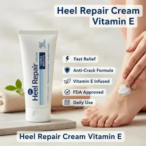 Silkia Heel Repair Cream 80g for Cracked Heels Targeted Repair Anti-Friction Exfoliating Foot Care Urea 25% Hydration Improvement Dryness Reduced