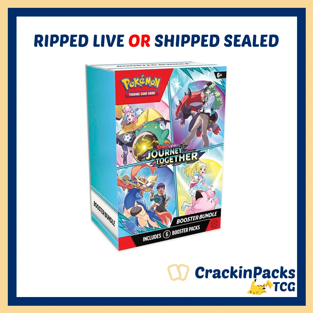 Pokemon TCG - Journey Together Booster Bundle