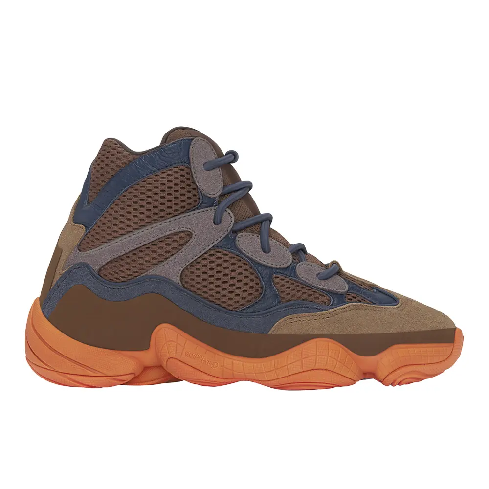 adidas Mens Yeezy 500 High Sneakers Shoes Casual - Brown