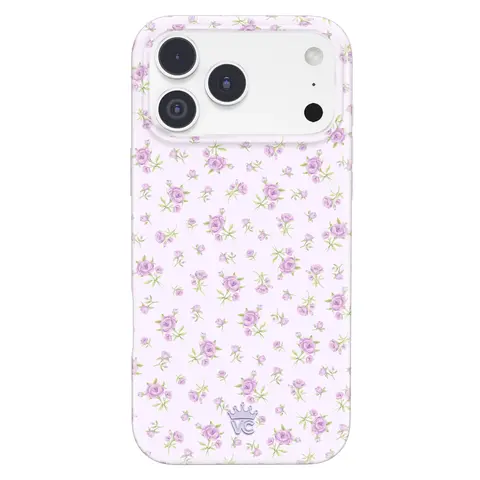 Velvet Caviar Dainty Lilac Floral Smartphone Case - Magnetic Shockproof Drop Protector, Wireless & Handheld Compatible Mobile Phone Accessories - Fits iPhone 18 Pro Max, 18 Pro, 17, 16, 15 & More