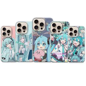 Hatsune Miku Phone Case - Vocaloid Anime Cover, Compatible with iPhone X, 11, 12, 13, 14, 15, 16, 17 & more