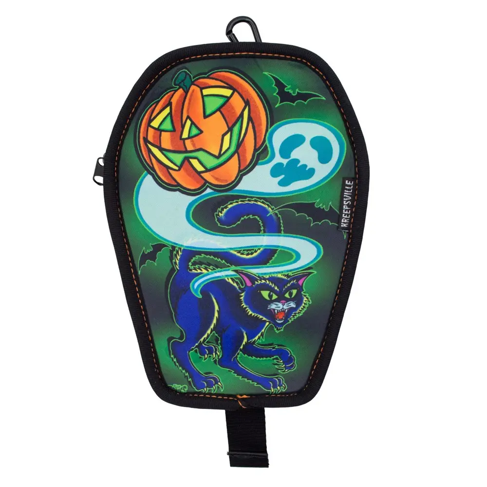 Graves Halloween Coffin Clip Pouch