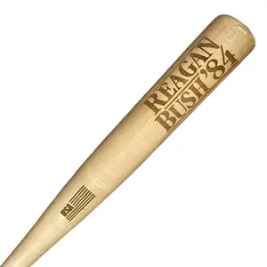 Reagan Bush '84 Engraved Baseball Bat