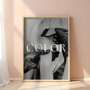 Hair Salon Wall Art, Beauty Salon Decor Poster, Hairstylist Gift, Trendy Hair Quotes, Hairdresser Aesthetic Print For Modern Salon Or Fashionable Vanity Wall