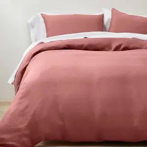 King Hemp Duvet & Sham Set Rose - Casaluna