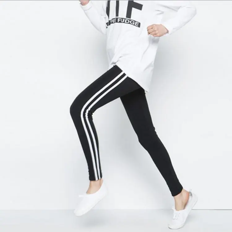 Dance Pants Women's wear easy Leggings dancer Song of Sanding Vertical stripe yoga Practice pants workout shorts