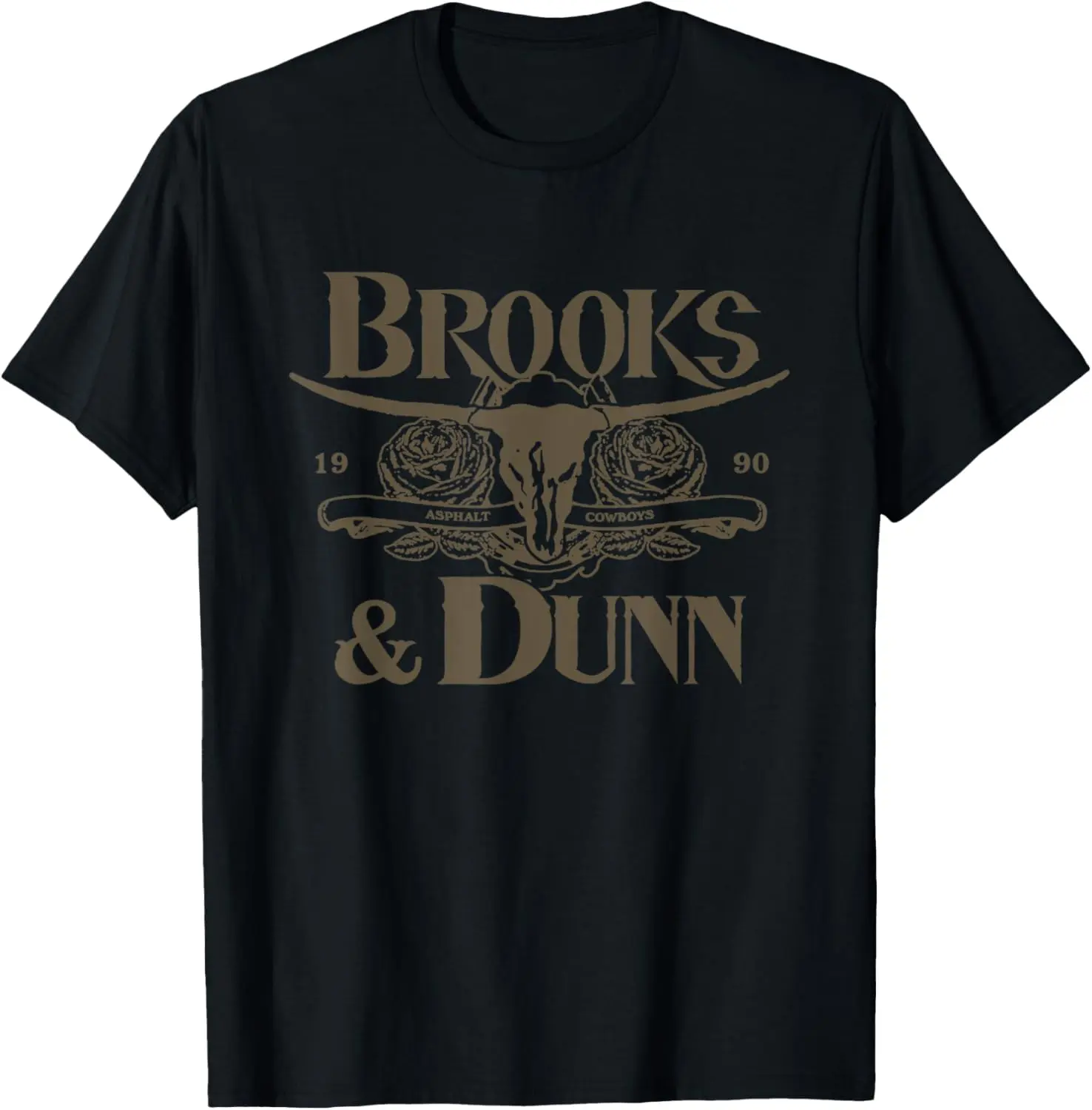 100% Cotton Brooks & Dunn Official Belk Logo T-Shirt