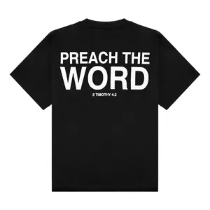 Preach The Word Black Tee