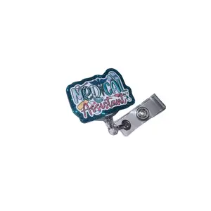 Medical assistant badge reel