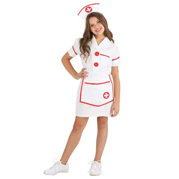 Girl's Head Nurse Costume