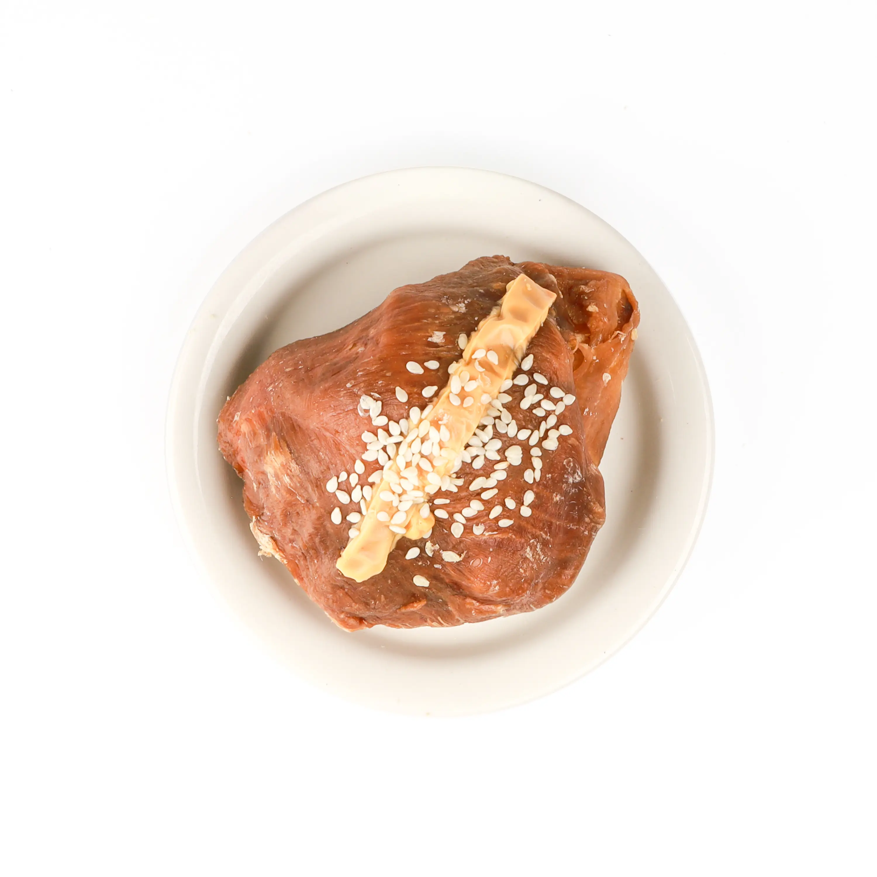 Duck Wrapped Beef Knee Cap - Long Lasting