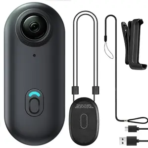 Ultra 4K    HD  Action Camera - Mini Portable Pocket Sports Camera with 120 Degree Wide Angle, Wearable Body Cam With Stabilization for Travel Outdoor Vlog
