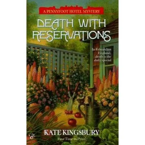 USED-Death With Reservations (Pennyfoot Hotel Mystery Series) by Kate Kingsbury (Paperback)