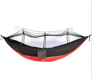 🌲 Lounge Like You Mean It – 550lb Hammock with Mosquito Net