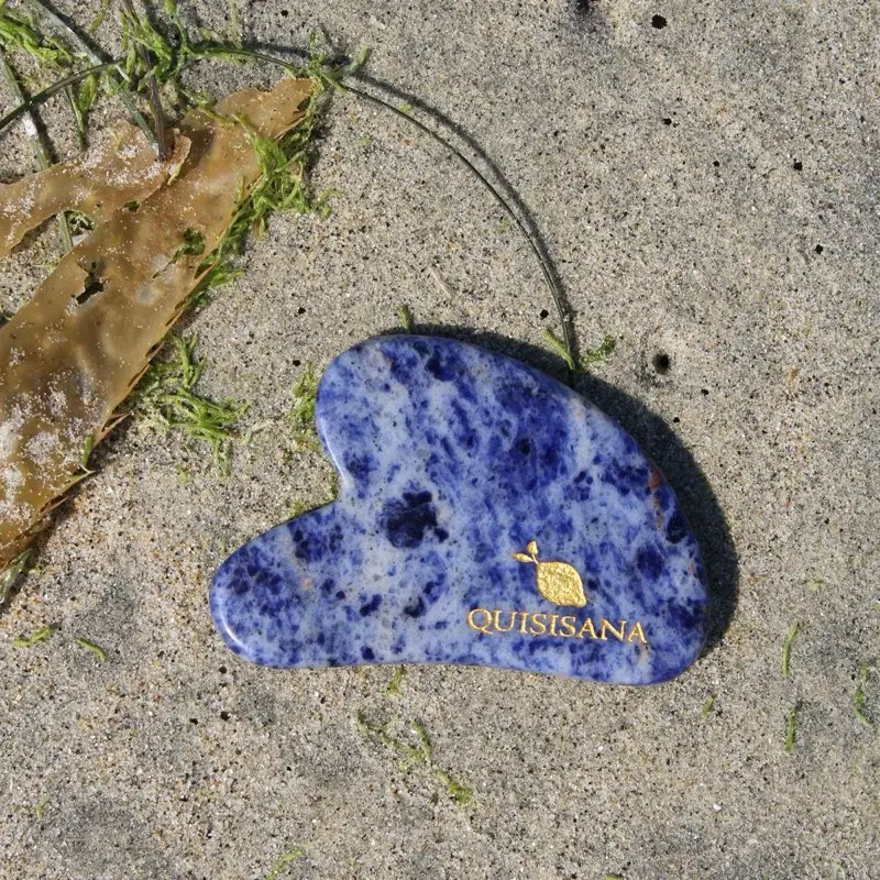 QUISISANA BLUE SODALITE GUA SHA STONE