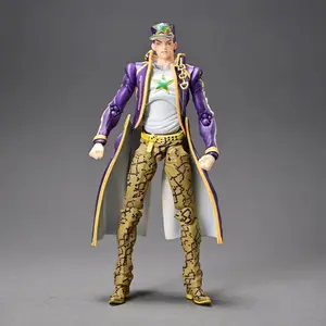 Jojo’s Bizarre Adventure Jotaro Kujo Action Figure – Collectible Model Toy for Room Decor, Desk Display, Gaming Setup – Kids, Teens & Adults Gift – Anime, Manga Fan Favorite