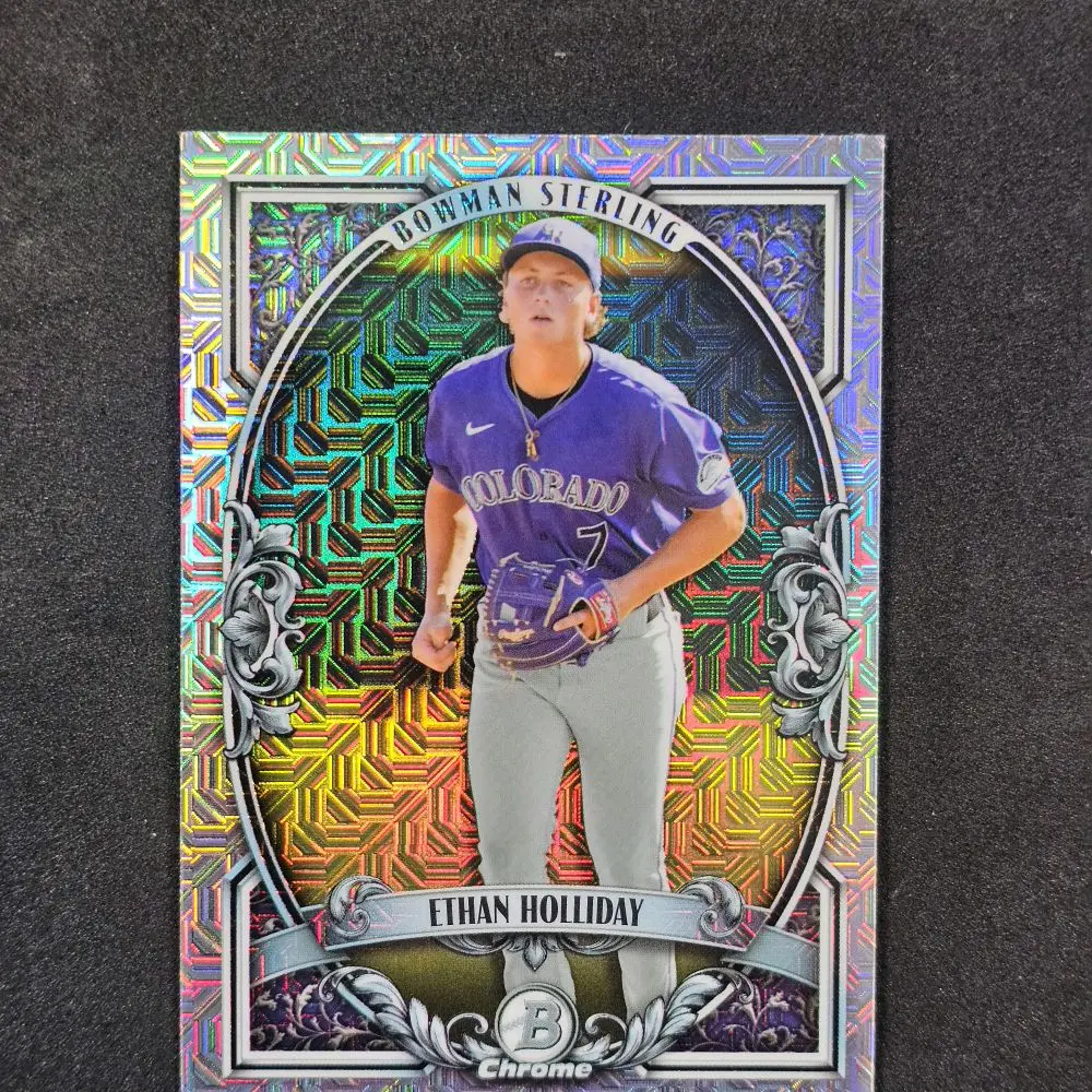 2026 Bowman Baseball Ethan Holiday Sterling Mojo 1st Bowman