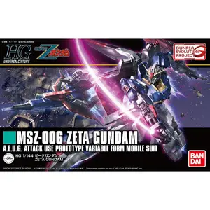 Bandai Hobby HGUC Zeta Gundam Gunpla Evolution Project  HG 1/144 Model Kit