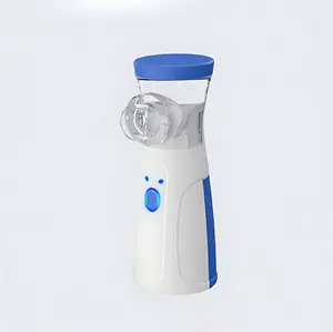 Nebulizer, Portable Nebulizer, Nebulizer Machine For Adults And Kids,For Breathing Problems, Nebulizer Masks And Adjustable Nebulization Rate Mesh Nebulizer With USB Power Cord, Facial Hydration (No Include Battery)