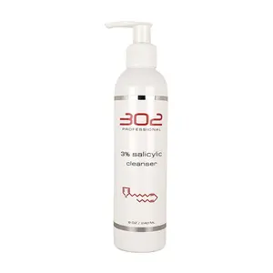 302 Professional Skincare 3% Salicylic Cleanser, 8oz/240ml