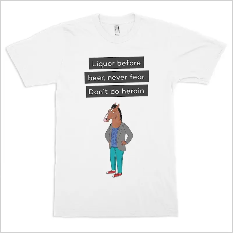 BoJack Horseman T-Shirt, Men's Women's All Sizes AB1106
