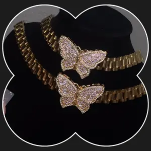 Butterfly Necklace 18"