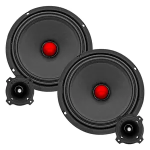 5Core 6.5 Inch Midrange Speaker + Tweeter Combo 500W PMPO 8Ohm Subwoofer 300W PMPO Tweeters