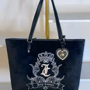 Juicy Couture Black Gothic Glam Tote