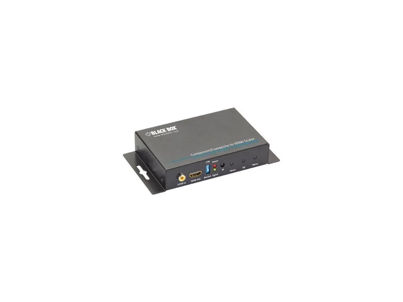 Black Box HDMI to Analog Video Converter and Scaler Black Box HDMI to Analog Video Converter and Scaler