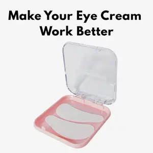 Reusable Silicone Under Eye Patches – Boost Eye Cream Absorption, Non-Slip, Hydrating Eye Patches, Washable & Reusable Skincare Tool