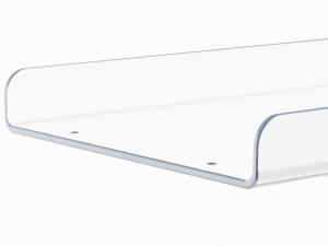 Lifewit Adjustable Acrylic Hanging Plant Shelf,   Floating Shelf,  2-4Tier Window Shelf for Indoor Herbs, Succulents & Seed Starter Home Flower