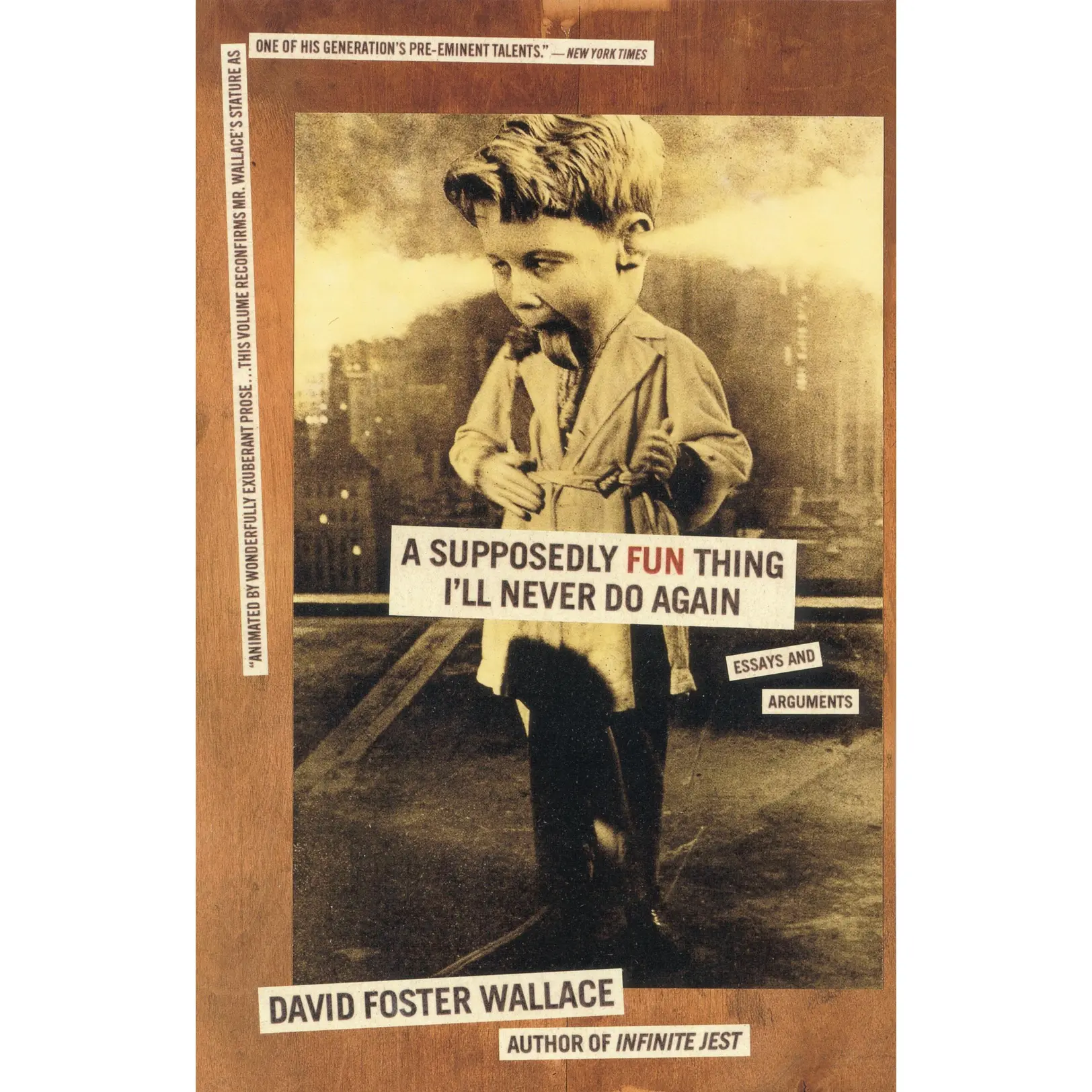 A Supposedly Fun Thing I'll Never Do Again by David Foster Wallace [Paperback Book]