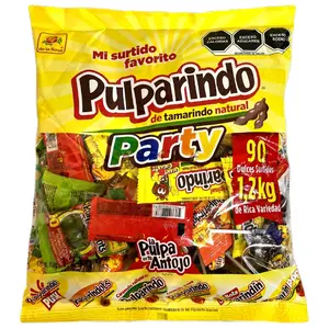 Pulparindo Party Assorted Spicy Candy Mix Bag - 2.65 lbs - Sweet, Snack