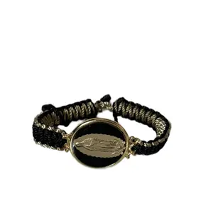 St Jude & our lady of Guadalupe rope scapular necklace and bracelets