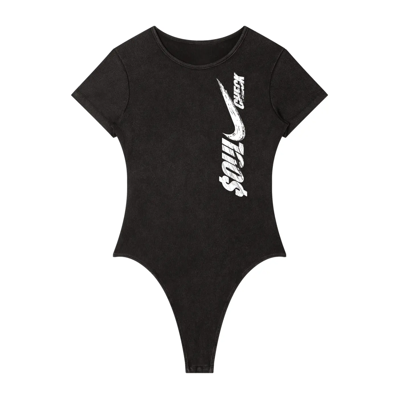 Women's Mineral Wash Crewneck Bodysuit