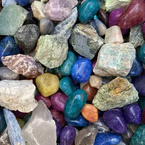 Crystal Rocks Stone 1 lb -  Stone for Home Decor and Crafting, spirituality