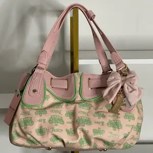 Juicy Couture Pink & Green Handbag
